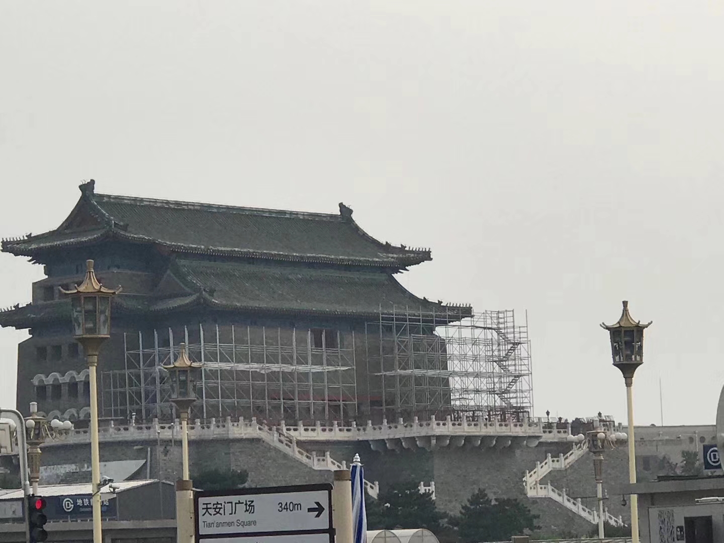 盤扣式腳手架比傳統腳手架施工周期短，效果更好！(圖1)